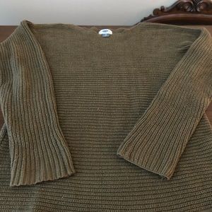 Olive green sweater